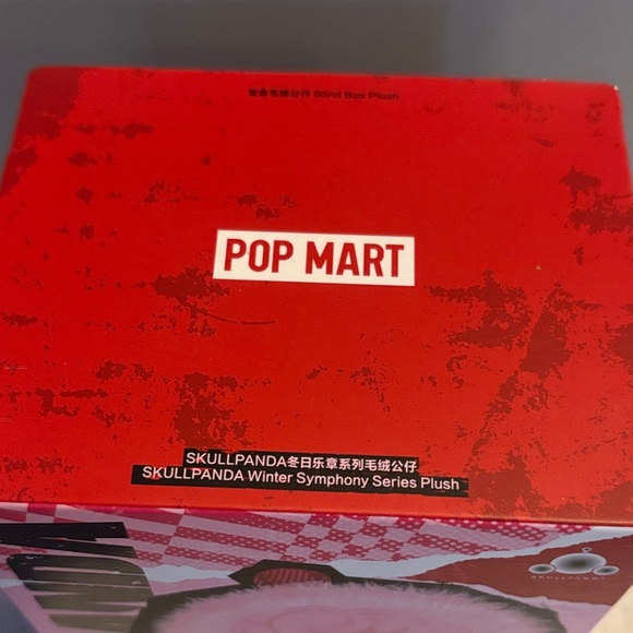 Popmart NEW Skull Panda Winter Symphony Series plush UnOpened! - Picture 2 of 6